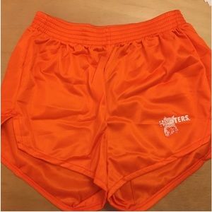B93 New Hooters Girl Vintage OG Original Dolfin Shorts with Hootie Size Xs